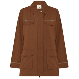 Heartmade Retal Jakke, Lark-Sand